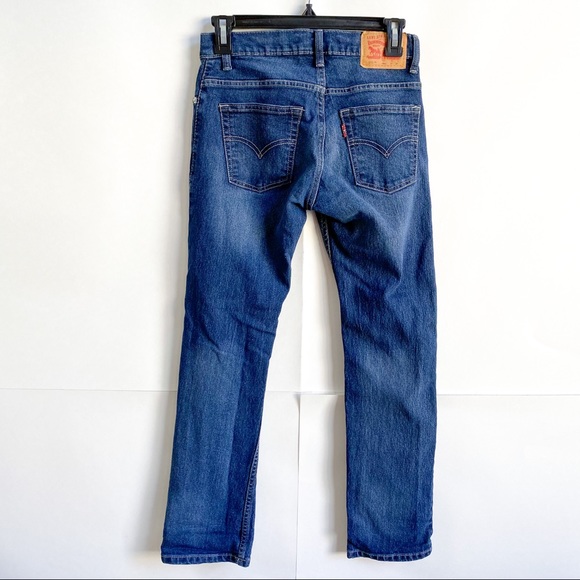 Boys Levi’s 511 Slim Denim Jeans 14 Regular Pants - Picture 2 of 3